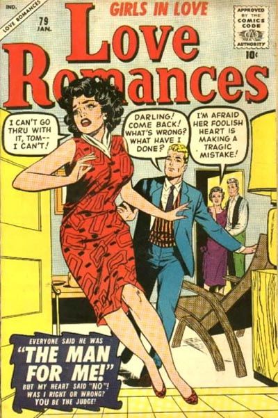 Cover for Love Romances (Marvel, 1949 series) #79