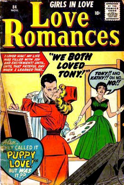 Cover for Love Romances (Marvel, 1949 series) #84