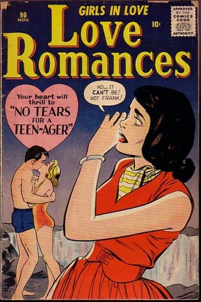 Cover for Love Romances (Marvel, 1949 series) #90