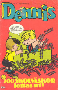 Cover Thumbnail for Dennis (Semic, 1969 series) #12/1978