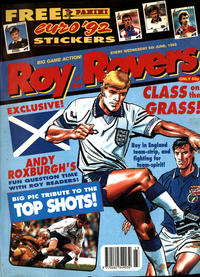 Cover Thumbnail for Roy of the Rovers (IPC, 1976 series) #6 June 1992 [811]