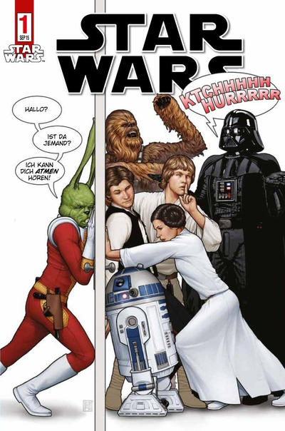 Cover for Star Wars (Panini Deutschland, 2015 series) #1 [Variantcover H]