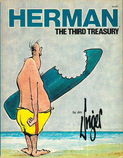 Cover for Treasury of Herman (Andrews McMeel, 1979 series) #3 - Herman: The Third Treasury [Softcover - Fourth Printing]