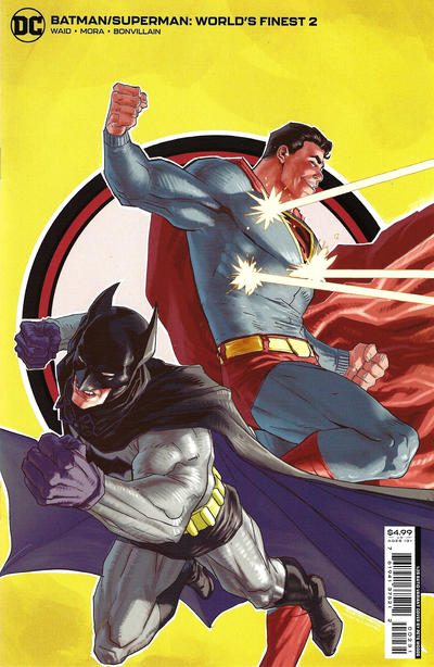 Cover for Batman / Superman: World's Finest (DC, 2022 series) #2 [Pete Woods Cardstock Variant Cover]