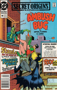 Cover Thumbnail for Secret Origins (DC, 1986 series) #48 [Newsstand]