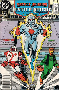 Cover for Secret Origins (DC, 1986 series) #34 [Newsstand]