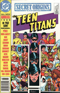 Cover for Secret Origins Annual (DC, 1987 series) #3 [Newsstand]