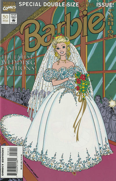 Cover for Barbie Fashion (Marvel, 1991 series) #50 [Direct]