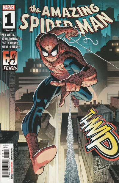 Cover for The Amazing Spider-Man (Marvel, 2022 series) #1 (895)
