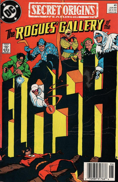 Cover for Secret Origins (DC, 1986 series) #41 [Newsstand]
