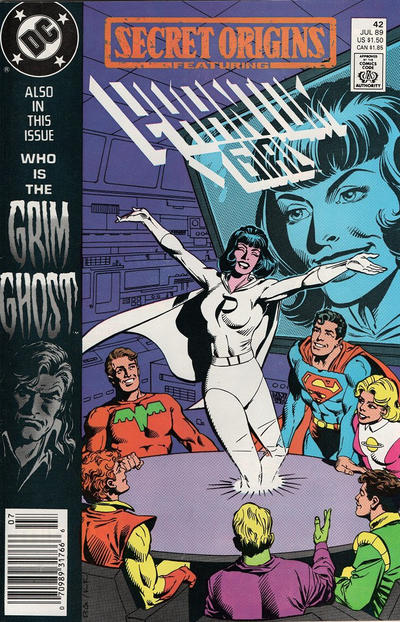 Cover for Secret Origins (DC, 1986 series) #42 [Newsstand]