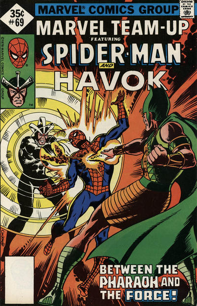 Cover for Marvel Team-Up (Marvel, 1972 series) #69 [Whitman]