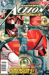 Cover Thumbnail for Action Comics (2011 series) #18 [Newsstand]