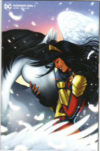Cover Thumbnail for Wonder Girl (DC, 2021 series) #1 [TFAW Exclusive Jen Bartel Virgin Variant Cover]