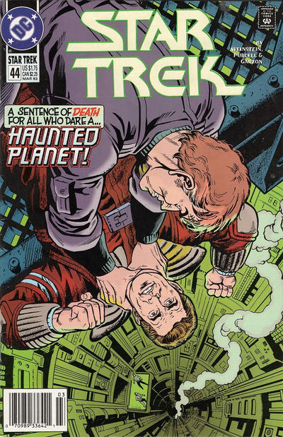 Cover for Star Trek (DC, 1989 series) #44 [Newsstand]