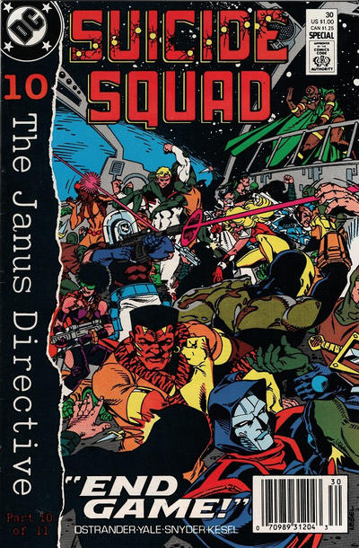Cover for Suicide Squad (DC, 1987 series) #30 [Newsstand]