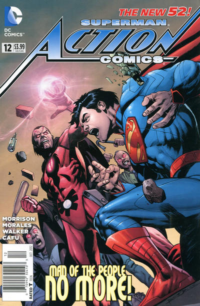 Cover for Action Comics (DC, 2011 series) #12 [Newsstand]