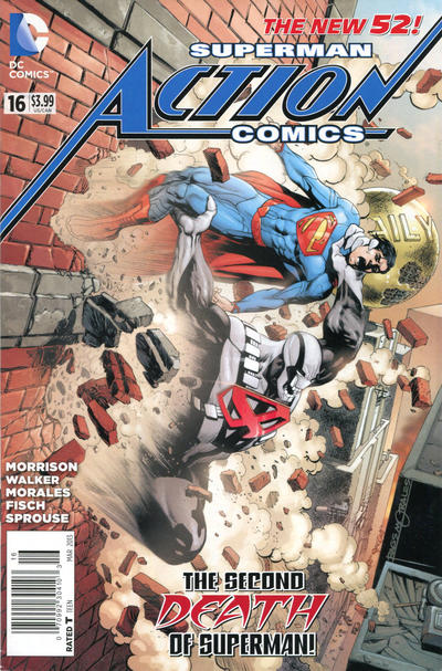 Cover for Action Comics (DC, 2011 series) #16 [Newsstand]