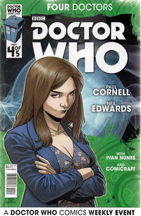 Cover Thumbnail for Doctor Who Event 2015: The Four Doctors (Titan, 2015 series) #4 [Cover C - Arianna Florean and Elena Casagrande]