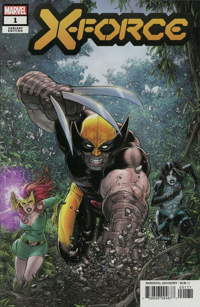 Cover for X-Force (Marvel, 2020 series) #1 [Juan José Ryp]