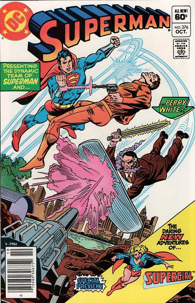 Cover for Superman (DC, 1939 series) #376 [Newsstand]