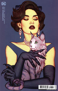Cover Thumbnail for Catwoman (DC, 2018 series) #43 [Jenny Frison Cardstock Variant Cover]