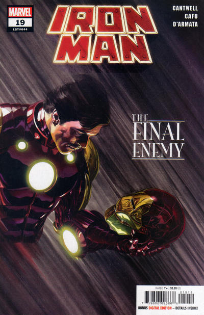 Cover for Iron Man (Marvel, 2020 series) #19 (644)