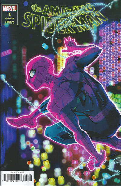 Cover for The Amazing Spider-Man (Marvel, 2022 series) #1 (895) [Variant Edition - Rose Besch Cover]