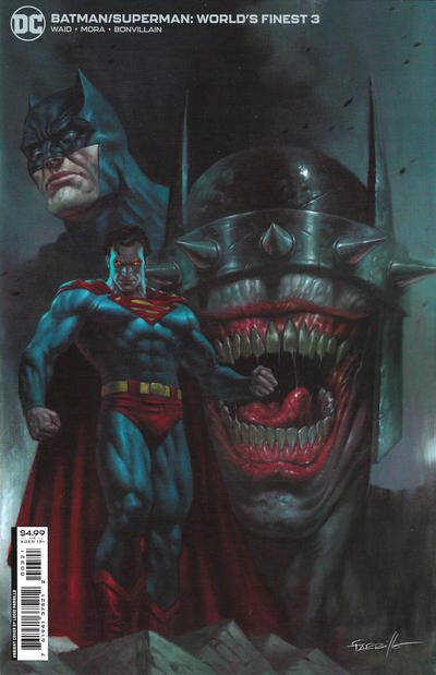 Cover for Batman / Superman: World's Finest (DC, 2022 series) #3 [Lucio Parrillo Cardstock Variant Cover]