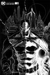 Cover Thumbnail for Batman Black & White (2021 series) #1 [Comics Elite Tyler Kirkham Minimal Trade Dress Cover]