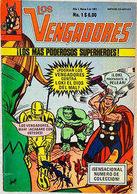 Cover Thumbnail for Los Vengadores (Novedades, 1981 series) #1