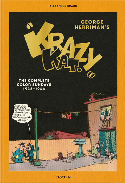 Cover for Krazy Kat - The Complete Color Sundays 1935-1944 (Taschen, 2019 series) 