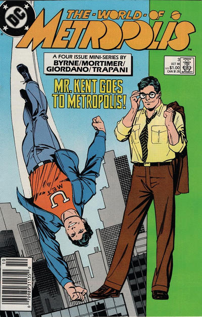 Cover for World of Metropolis (DC, 1988 series) #3 [Newsstand]