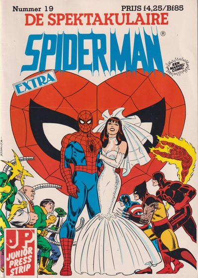 Cover for De spektakulaire Spiderman Extra (Juniorpress, 1983 series) #19