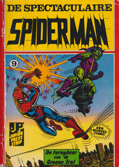 Cover for De spectaculaire Spider-Man (Juniorpress, 1981 series) #9