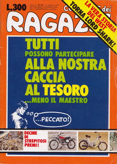 Cover for Corriere dei Ragazzi (Corriere della Sera, 1972 series) #v5#26
