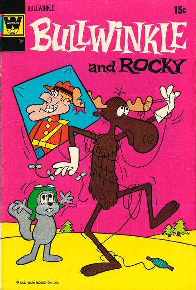 Cover for Bullwinkle (Western, 1962 series) #7 [Whitman]
