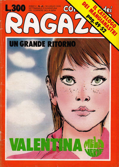 Cover for Corriere dei Ragazzi (Corriere della Sera, 1972 series) #v5#29