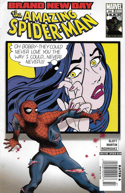 Cover for The Amazing Spider-Man (Marvel, 1999 series) #560 [Newsstand]