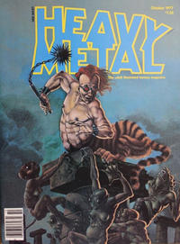Cover for Heavy Metal Magazine (Heavy Metal, 1977 series) #v1#7 [Newsstand]
