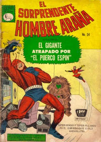 Cover Thumbnail for El Sorprendente Hombre Araña (Editora de Periódicos, S. C. L. "La Prensa", 1963 series) #34
