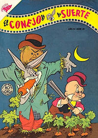 Cover Thumbnail for El Conejo de la Suerte (Editorial Novaro, 1950 series) #36