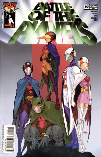 Cover for Battle of the Planets (Image, 2002 series) #1/2 [Second Printing]