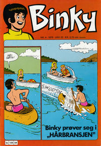 Cover Thumbnail for Binky (Semic, 1977 series) #4/1979