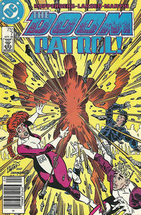 Cover Thumbnail for Doom Patrol (DC, 1987 series) #7 [Newsstand]