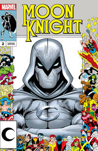 Cover Thumbnail for Moon Knight (Marvel, 2021 series) #2 [Ultimate Comics Exclusive - Scot Eaton]
