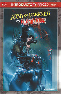 Cover Thumbnail for Army of Darkness vs Reanimator Introductory Priced Edition (Dynamite Entertainment, 2022 series) 