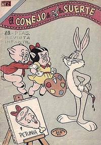 Cover Thumbnail for El Conejo de la Suerte (Editorial Novaro, 1950 series) #452