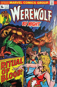 Cover Thumbnail for Werewolf by Night (Marvel, 1972 series) #7 [British]