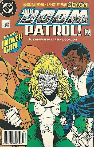 Cover for Doom Patrol (DC, 1987 series) #13 [Newsstand]